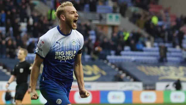 Wigan Athletic 1-0 Huddersfield Town: Jack Whatmough's late goal gives  Latics vital win over Terriers - BBC Sport