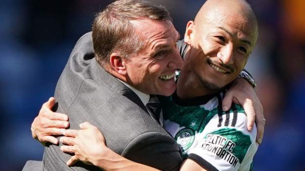 Rangers 0-1 Celtic: Kyogo earns Brendan Rodgers statement Old Firm win in controversial derby