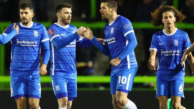 Birmingham come from behind to win at Forest Green