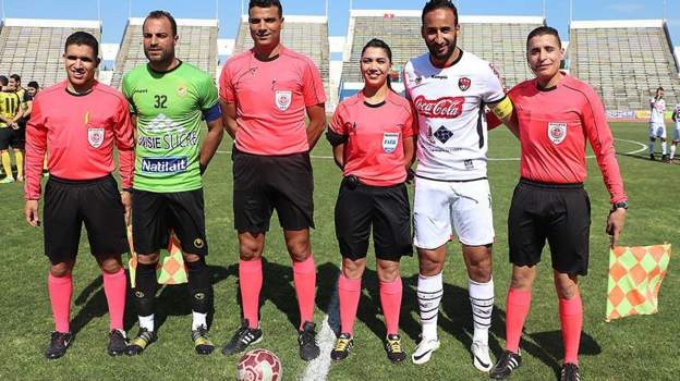 Dorsaf Ganouati is a Tunisian female referee with a mission BBC Sport