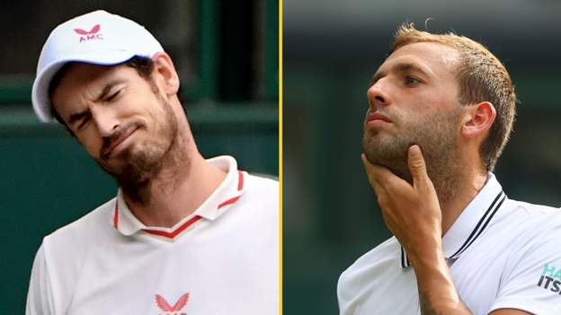 Wimbledon 2021: Andy Murray and Dan Evans lose in third round