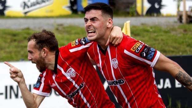 Derry through in Europe as Crues and Blues bow out