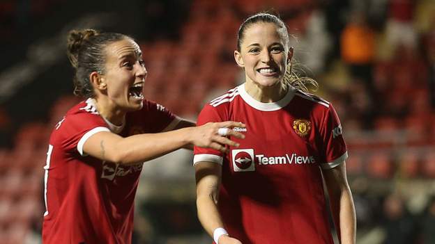 Man Utd 2-1 Man City in Women's Continental League Cup