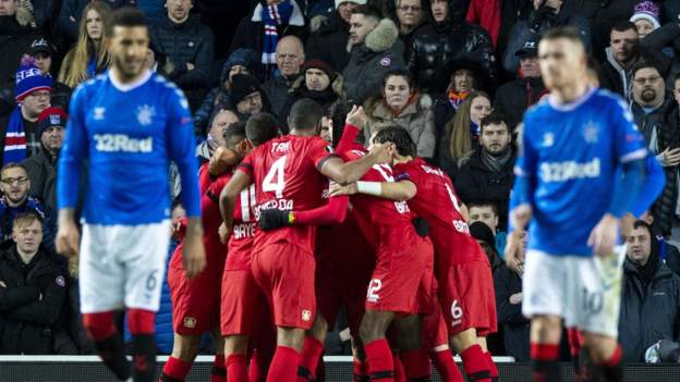 Rangers 1-3 Bayer Leverkusen: Europa League Defeat For Steven Gerrard's ...