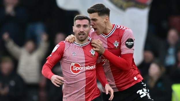 Southampton win eight-goal thriller against Terriers