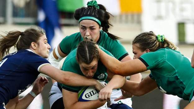 Ireland 18-20 Scotland: Last-gasp Scots through to final World Cup 2021 qualifying tournament