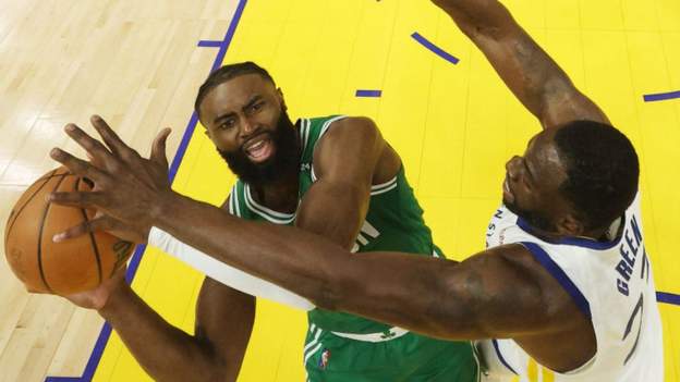 NBA Finals: Boston Celtics beat Golden State Warriors in game one