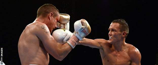 Joel Brunker and Josh Warrington
