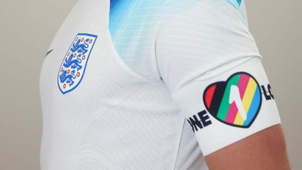 NIKE HARRY KANE ENGLAND HOME JERSEY FIFA WORLD CUP 2022 –