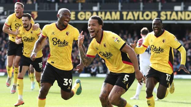 Watford 4-0 Luton Town: Hornets hammer Hatters in Vicarage Road derby