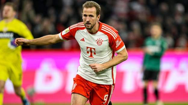 Bayern Munich 3-0 VfB Stuttgart: Harry Kane scores 20th Bundesliga goal