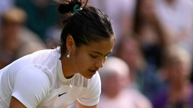 Wimbledon 2022: Emma Raducanu loses to Caroline Garcia at All England Club