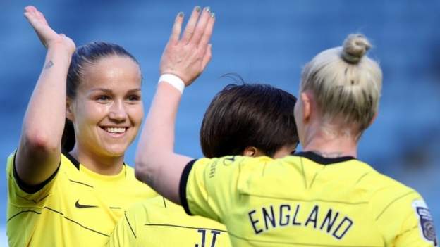Leicester City Women 0-9 Chelsea Women: Defending champions replace Arsenal at top