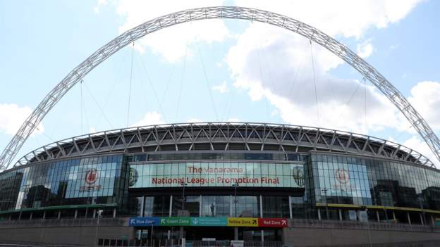 National League: Wembley return for promotion final after three years ...