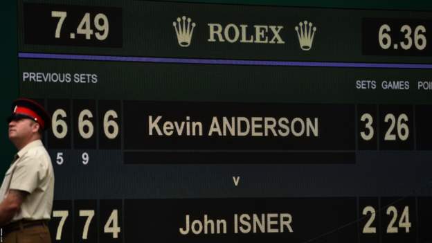 wimbledon final set tie breaks   introduced   bbc sport