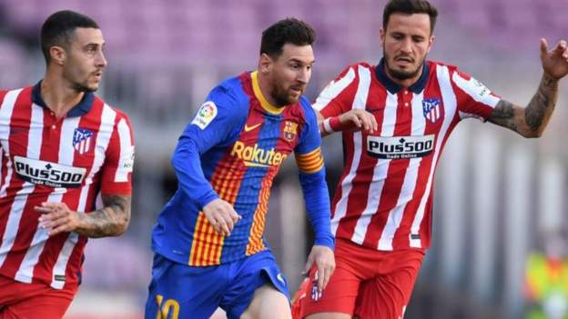 Barcelona 0-0 Atlético Madrid: Nervy draw in La Liga title race - BBC Sport