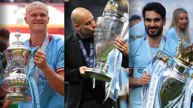 The big numbers behind Manchester City’s Treble