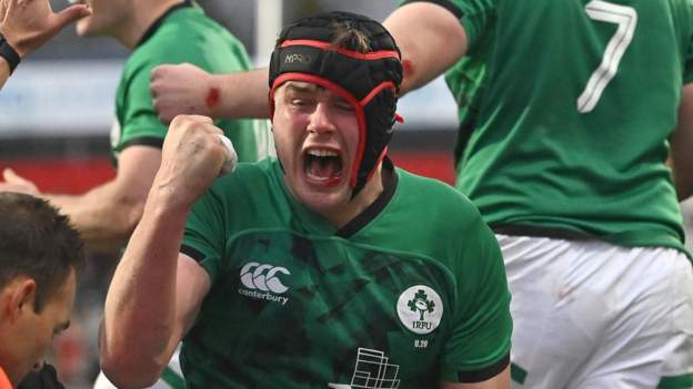 Ireland claim Under-20 Grand Slam with England win