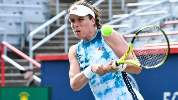 Canadian Open: Johanna Konta pulls out of WTA event with knee injury