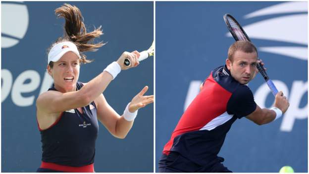 British number ones Konta & Evans through to second round
