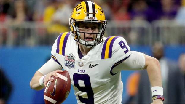 NFL draft 2020: Joe Burrow first pick for Cincinnati Bengals - BBC