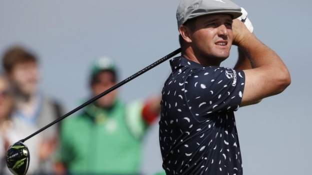 The Open 2021: Bryson DeChambeau acts 'like eight-year-old' over clubs say Cobra