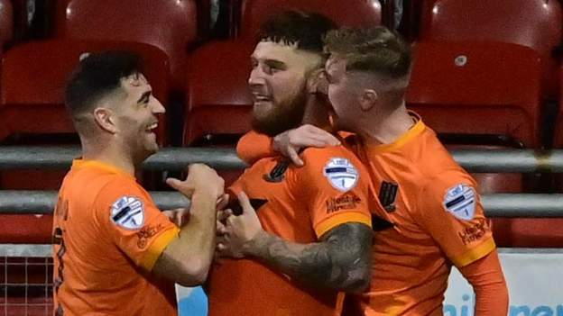 Nelson strike fires Ballymena past Crusaders