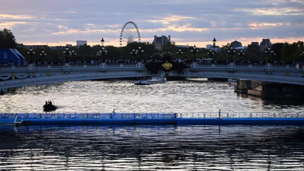 Water quality affects Paris triathlon again as GB win silver
