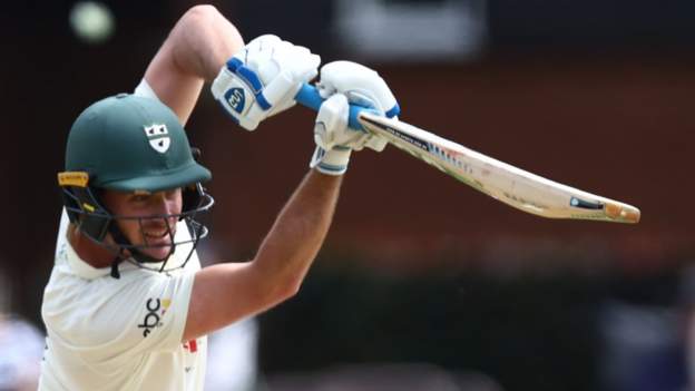 County Championship: Worcestershire's Jake Libby reaches 1,000 points for the season against Durham