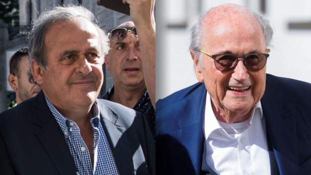 Sepp Blatter and Michel Platini found not guilty following fraud trial