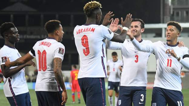 England cruise to victory over Andorra to move closer to World Cup qualification