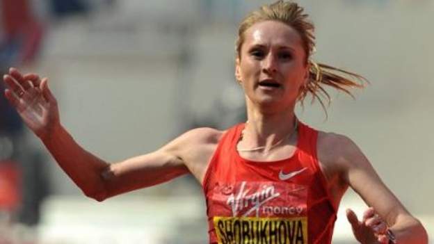 Liliya Shobukhova: Russian runner's drugs ban ends early - BBC Sport