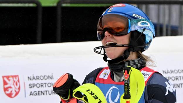 Shiffrin misses out on record World Cup victory