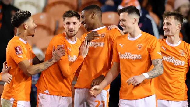 Blackpool 3-0 Forest Green Rovers: Seasiders set up FA Cup trip to Nottingham Forest