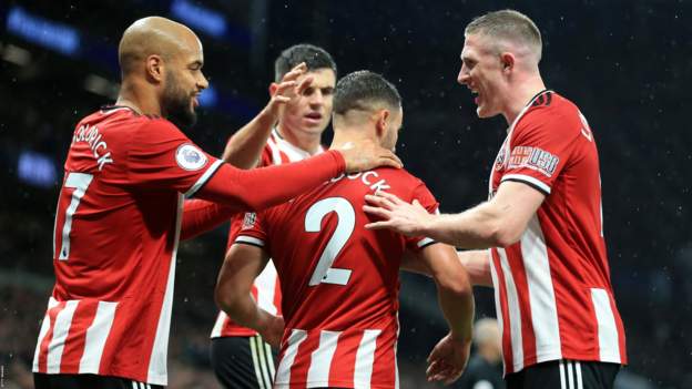 Sheffield United 1-0 Tottenham Hotspur: Blades stun Spurs to reach  quarter-finals - BBC Sport