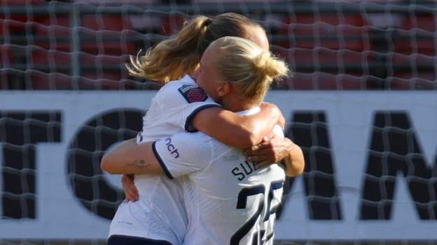 Tottenham off the mark after 3-1 win over WSL newcomers Bristol
