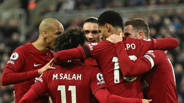 Clinical Liverpool punish 10-man Newcastle