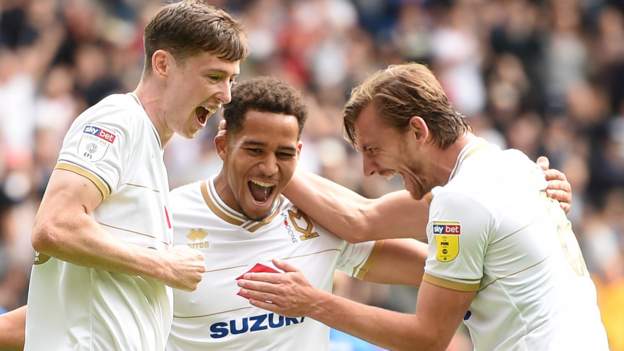 Milton Keynes Dons 2-1 AFC Wimbledon: Dons Hold On To Beat Rivals - BBC ...