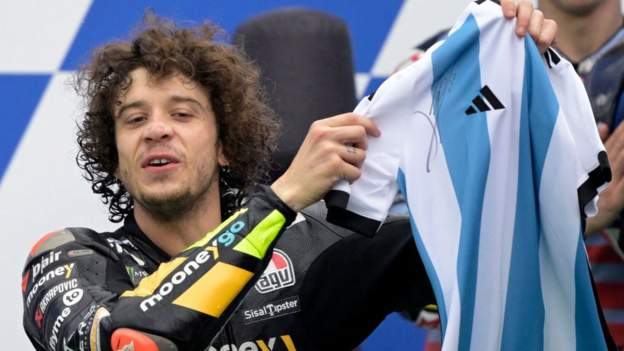 MotoGP: Italian Marco Bezzecchi claims first win in Argentina