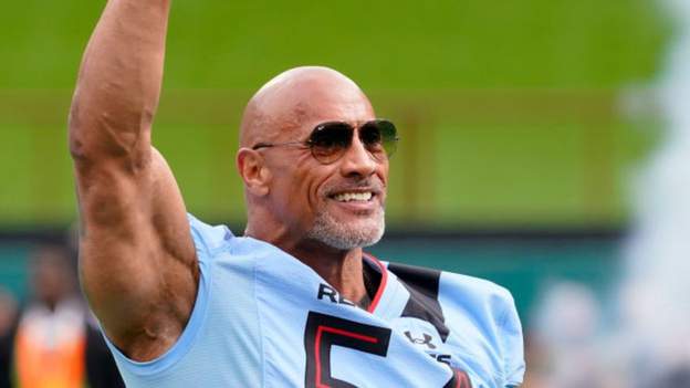 How The Rock is helping others live his NFL dream