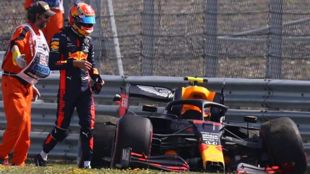 British Grand Prix: Alex Albon crashes as Lance Stroll tops second practice thumbnail