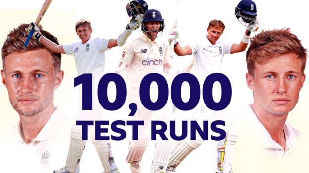 Joe Root: England batter passes 10,000 Test runs