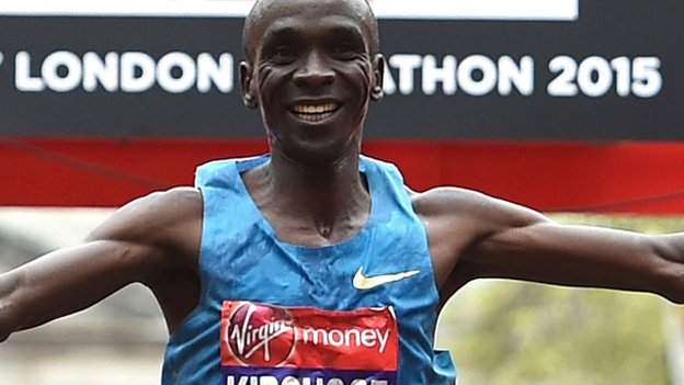 London Marathon: Eliud Kipchoge and Wilson Kipsang to compete - BBC Sport