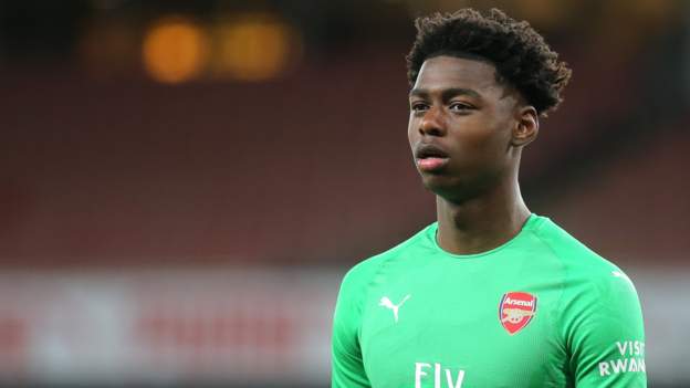 Arthur Okonkwo: Crewe sign Arsenal goalkeeper on season-long loan - BBC ...