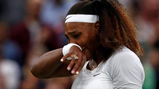 Wimbledon 2021: Serena Williams retires injured against Aliaksandra Sasnovich