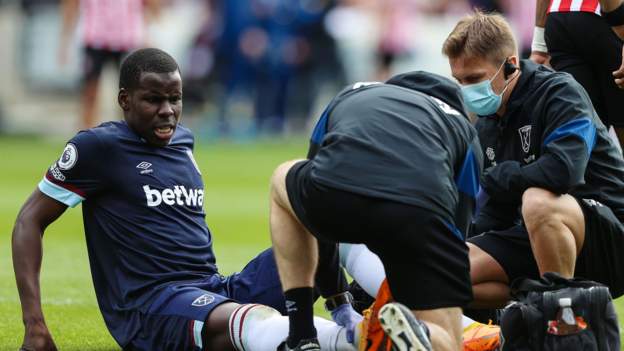 Injured Zouma to miss West Ham’s trip to Lyon