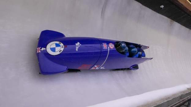 GB win first European four-man bobsleigh gold