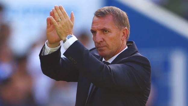 <div>Brighton 5-2 Leicester: Brendan Rodgers' side are bottom with one point from six matches</div>
