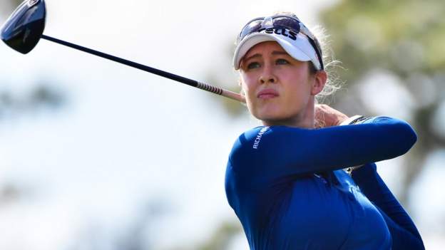 Nelly Korda takes the lead at LPGA Gainbridge Championship - BBC Sport