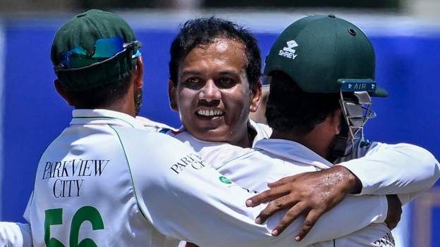 巴基斯坦在第二次测试中击败斯里兰卡，瑙曼·阿里声称7-70
